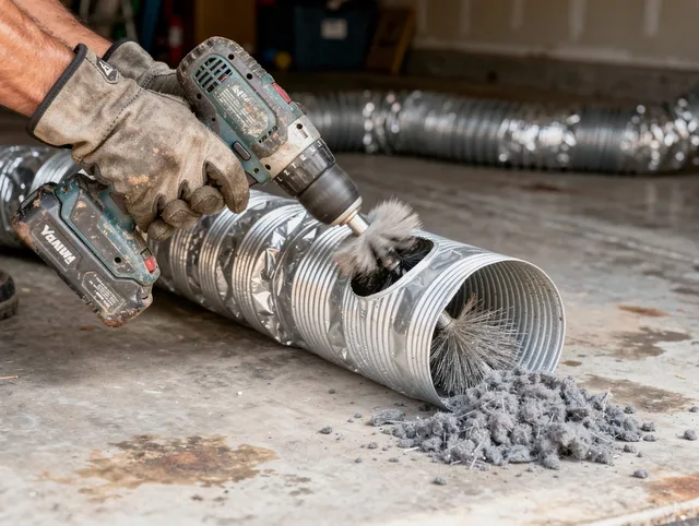 Professional duct cleaning by San Jacinto Dryer Vent Cleaning in San Jacinto